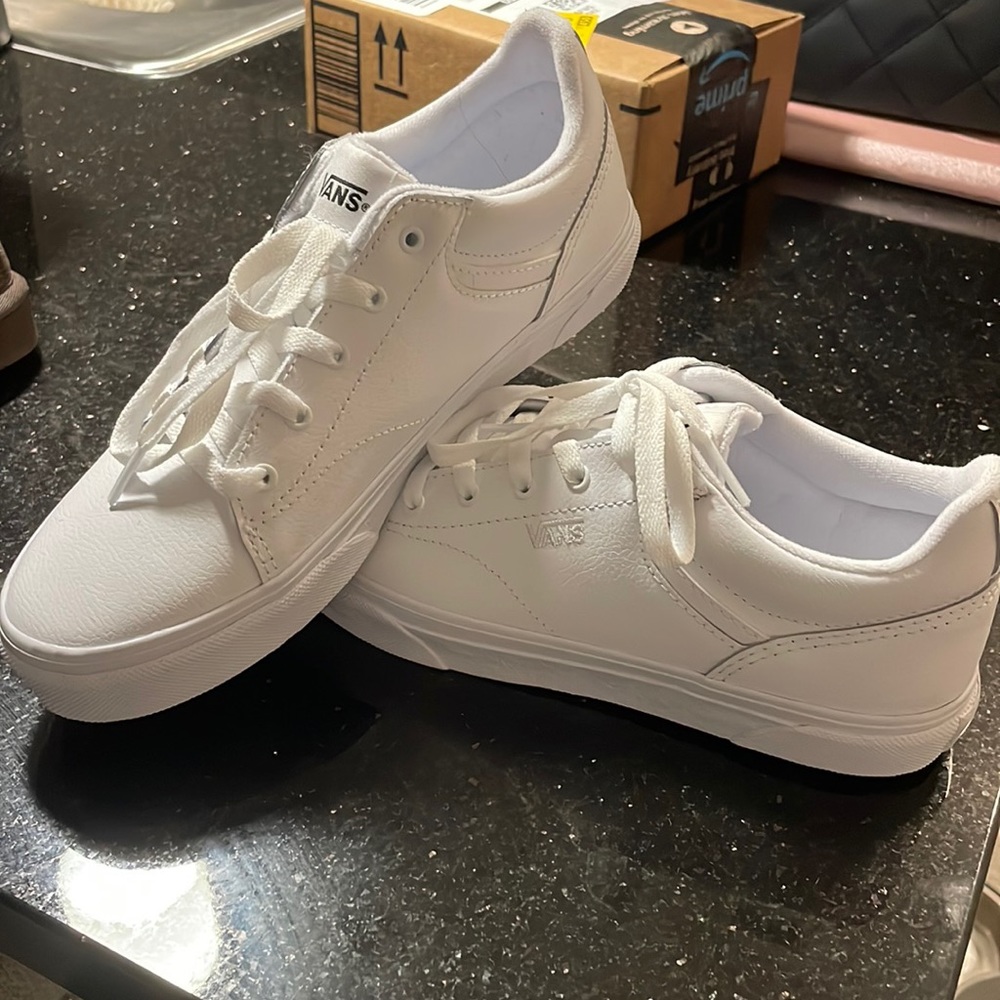 Leather vans